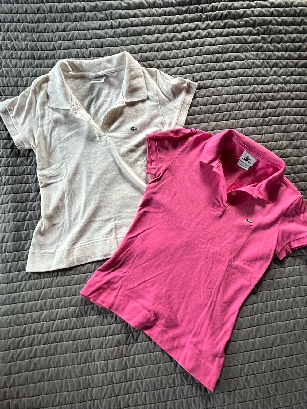 Lacoste bundle Pink & white Women's Polo ShirtI